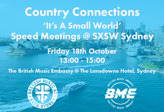 Country Connections - Speed Meetings  @ SXSW Sydney 2024