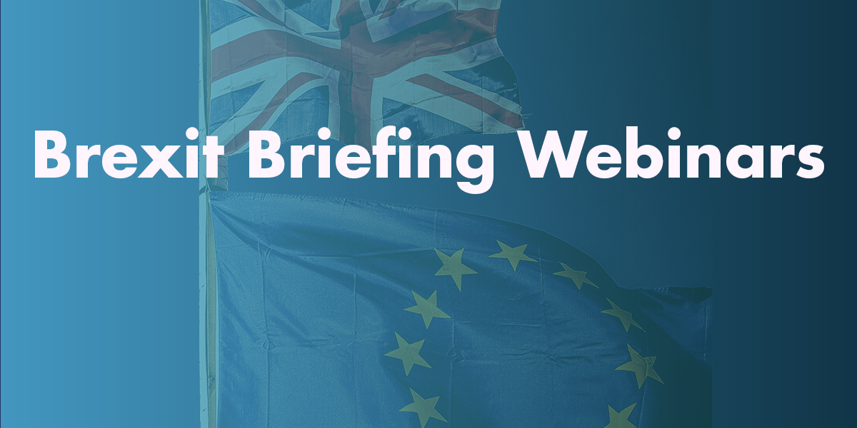 BPI announce Brexit Briefing Webinars
