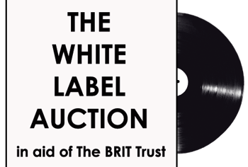 White Label Auction in aid of The BRIT Trust achieves £26,845 hammer price