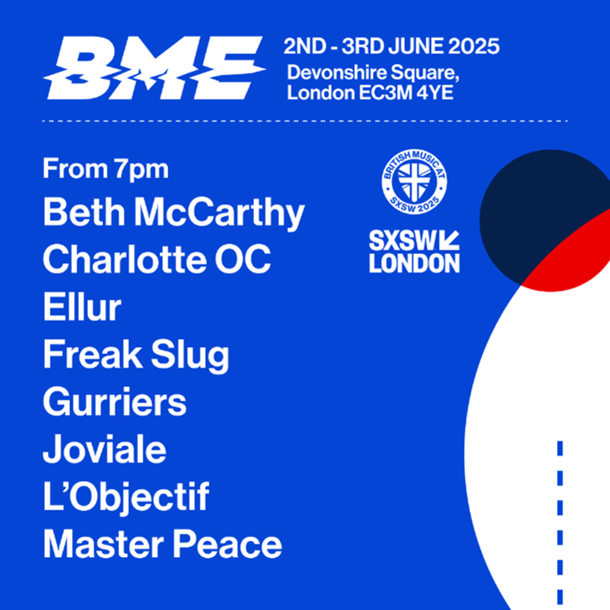 The British Music Embassy announces two-night UK music showcase at first-ever SXSW London