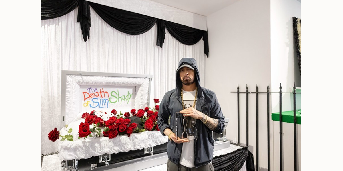 Eminem Receives BRIT Billion Award