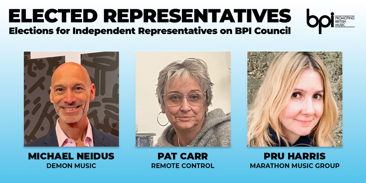 BPI Members Elect New Independent Representatives to Council